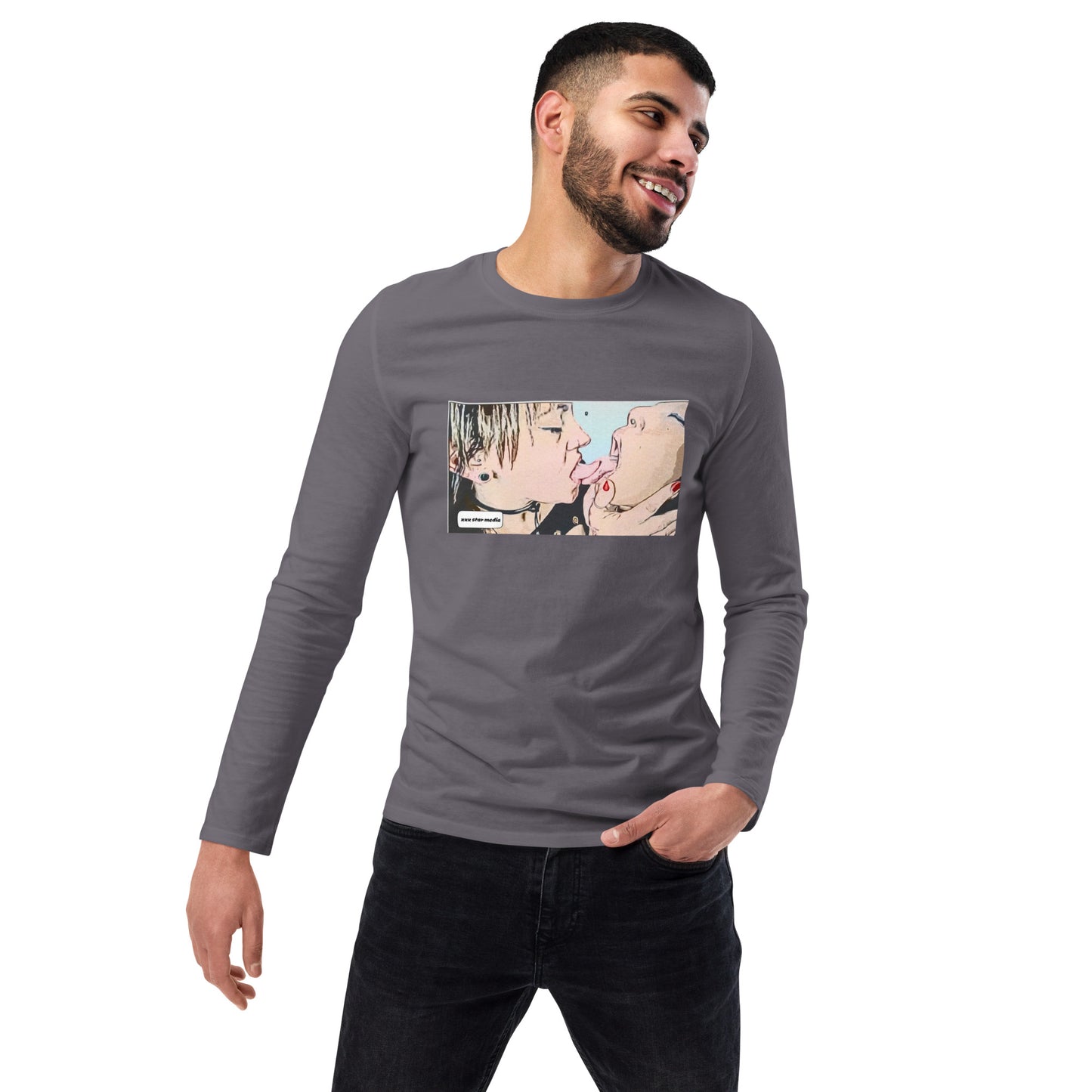 Unisex fashion long sleeve shirt