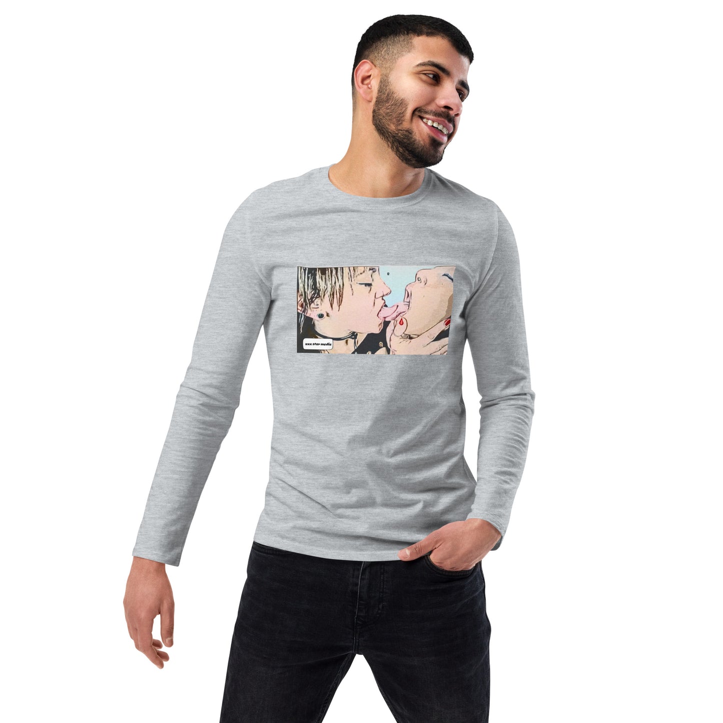 Unisex fashion long sleeve shirt