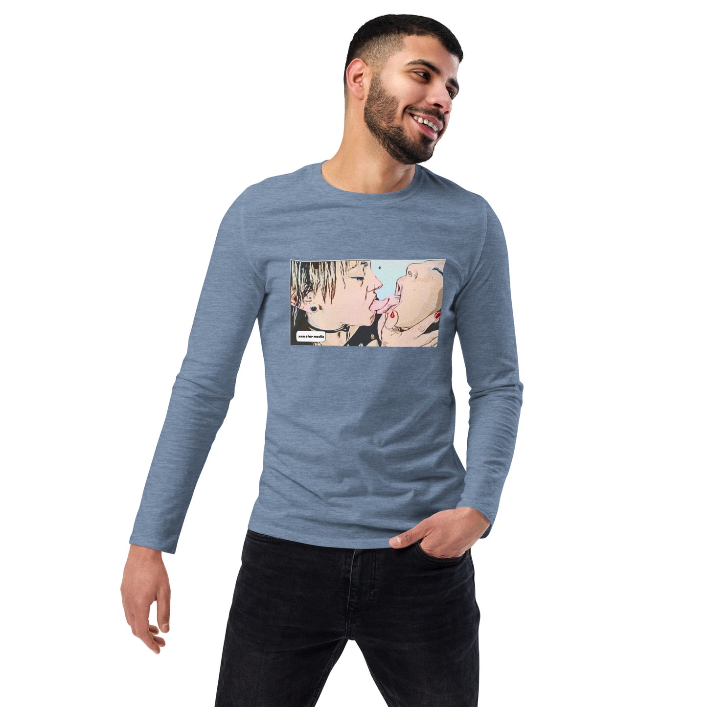 Unisex fashion long sleeve shirt