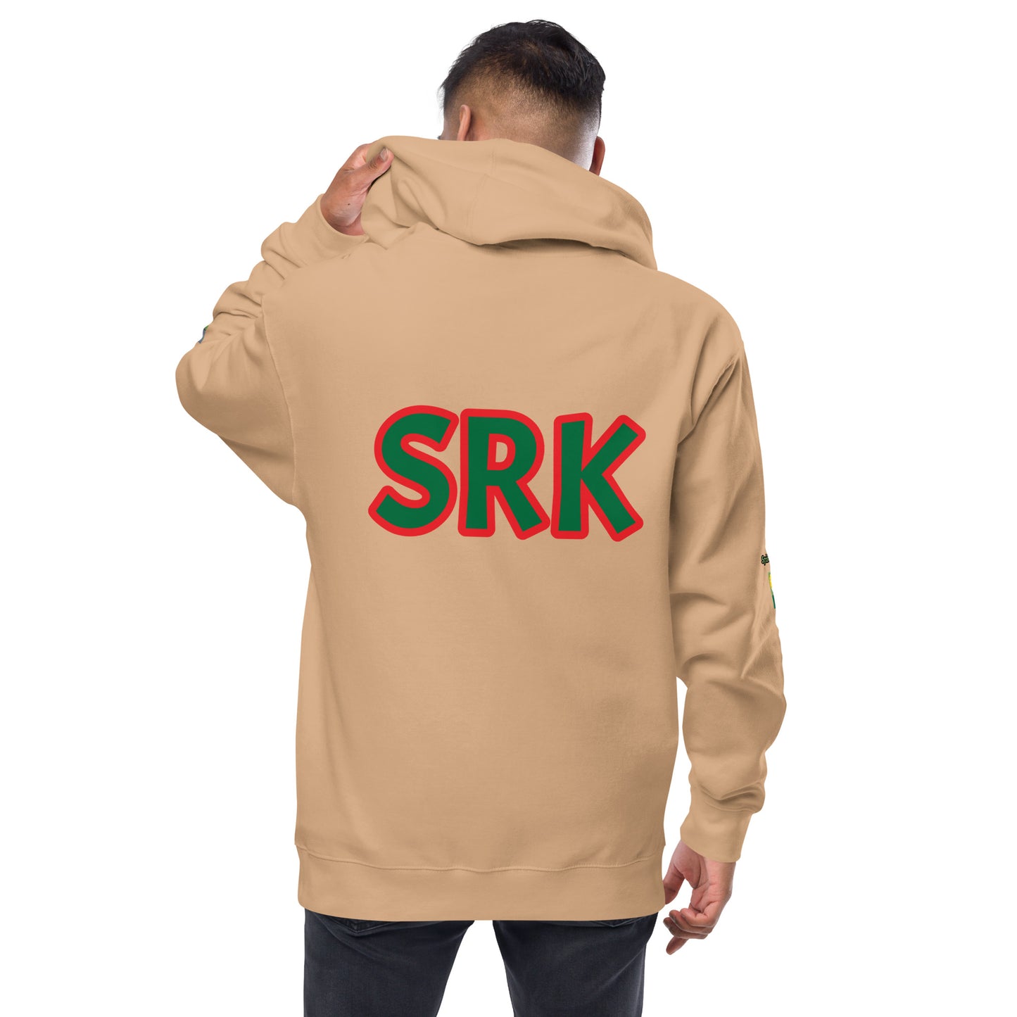 Unisex fleece zip up hoodie