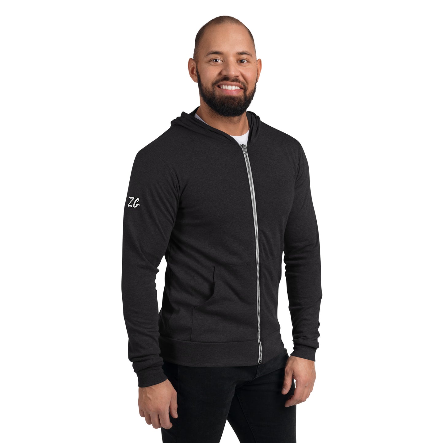 Unisex zip hoodie