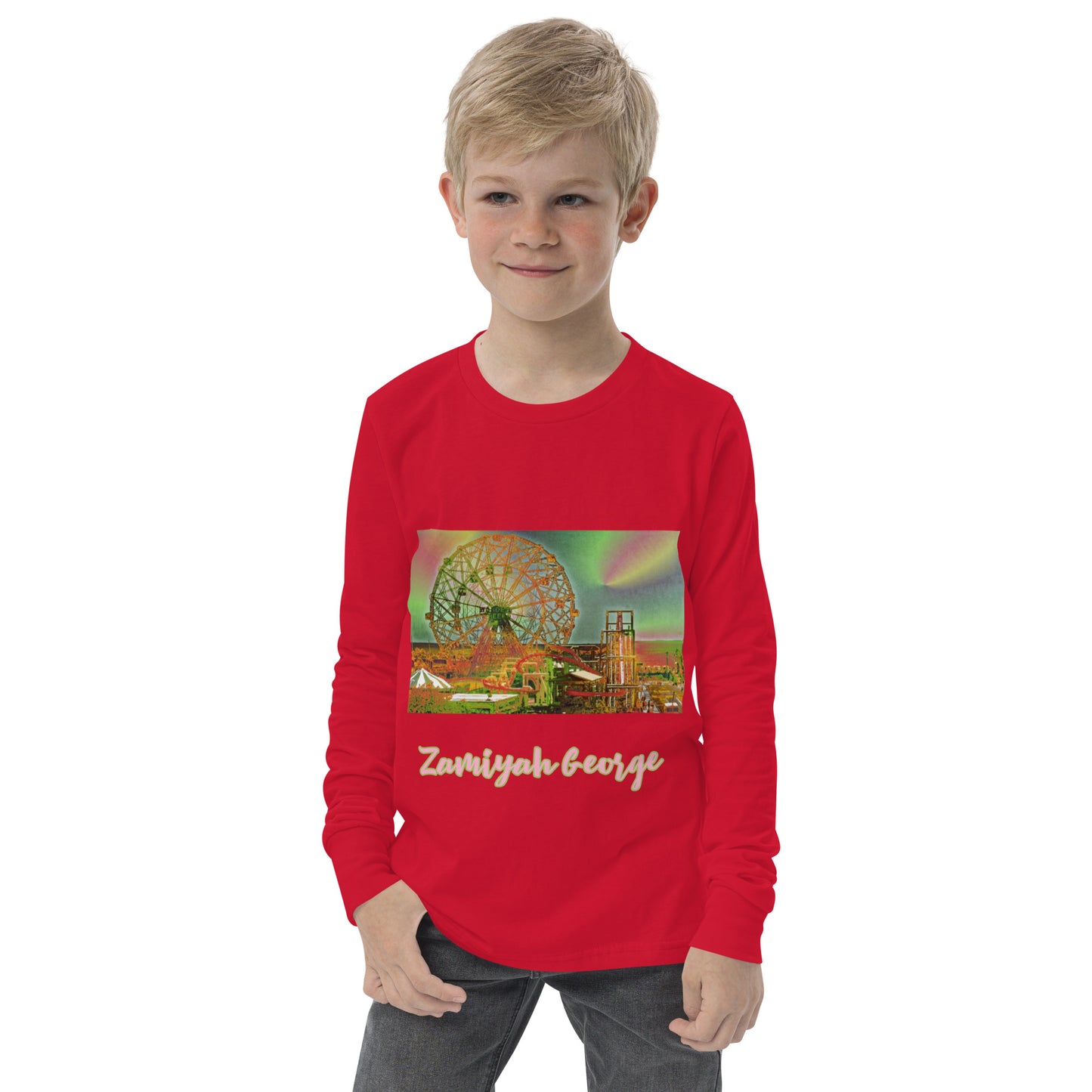 Youth long sleeve tee