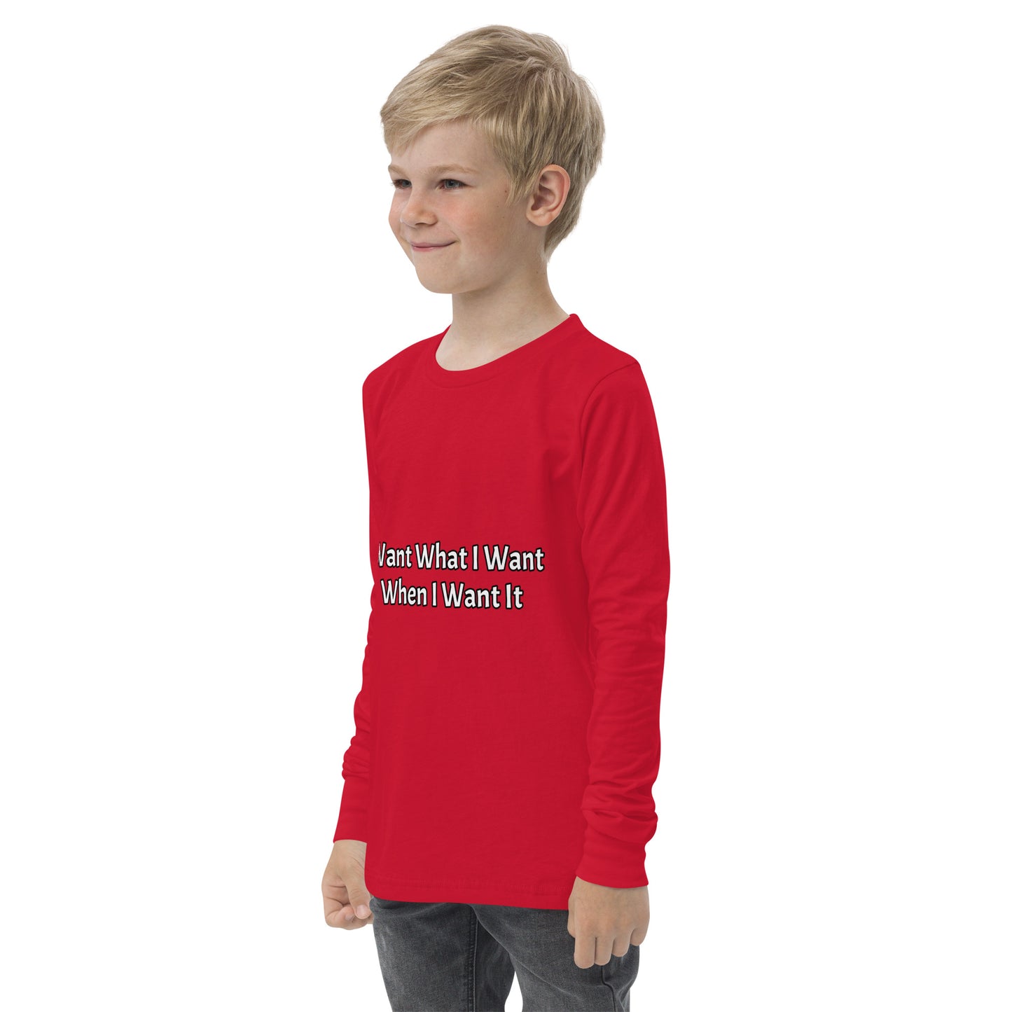 Youth long sleeve tee