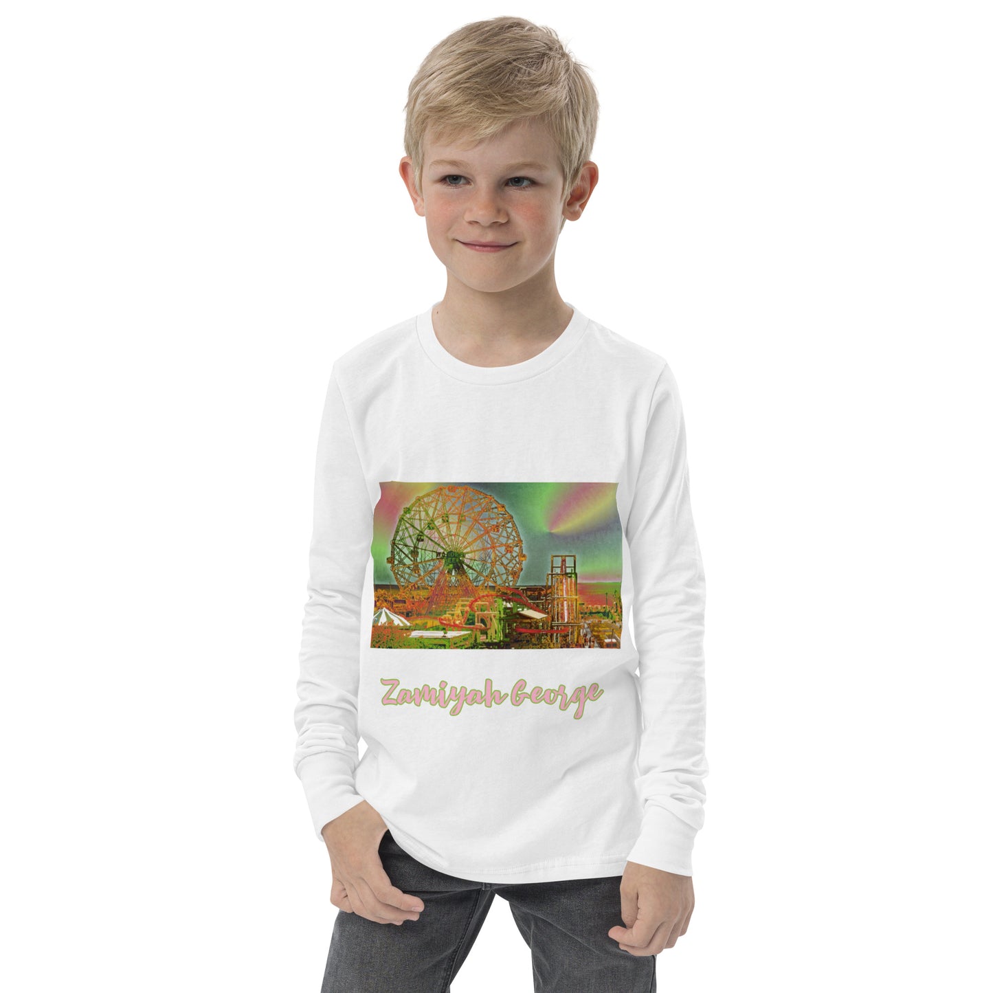 Youth long sleeve tee