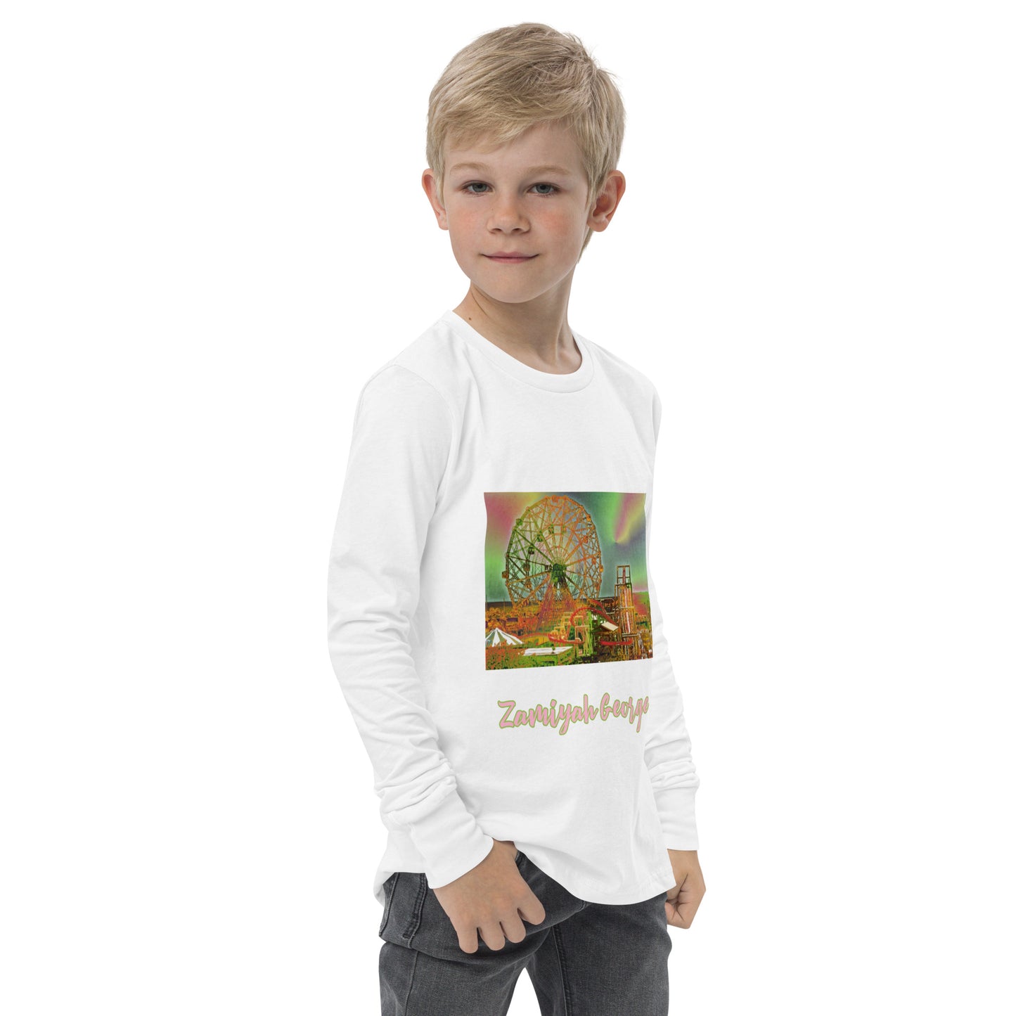 Youth long sleeve tee