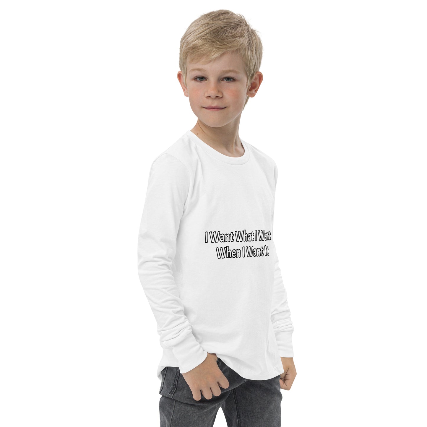 Youth long sleeve tee